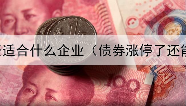  债券融资适合什么企业（债券涨停了还能卖出吗）