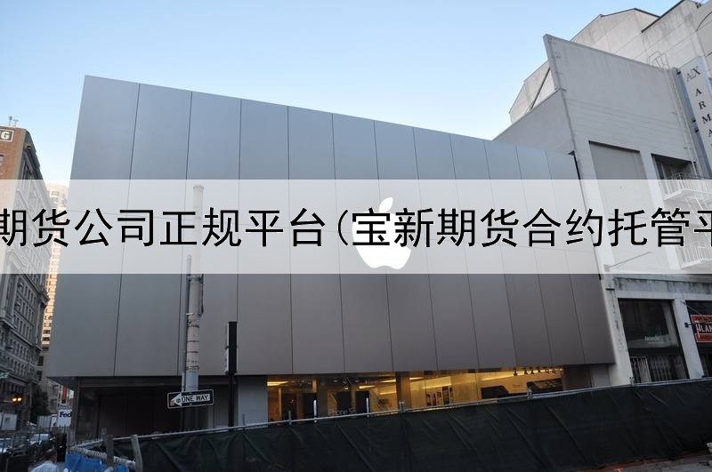  太仓期货公司正规平台(宝新期货合约托管平台)