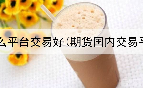  期货用什么平台交易好(期货国内交易平台排行)