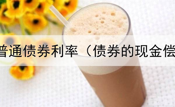  海航集团普通债券利率（债券的现金偿付和利率）