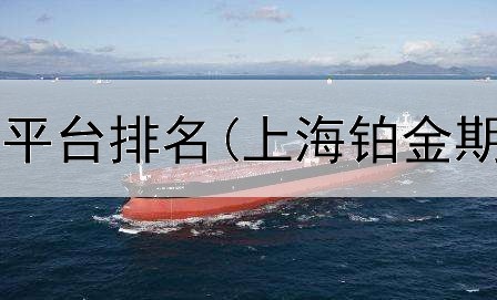  小型期货交易平台排名(上海铂金期货交易平台)