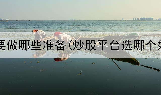  炒股需要做哪些准备(炒股平台选哪个好一点)