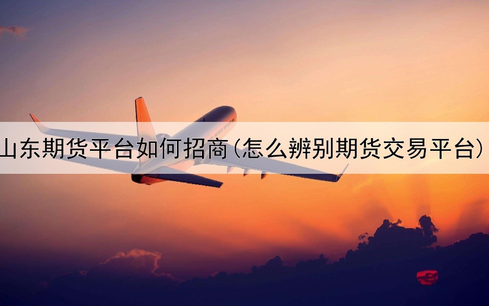  山东期货平台如何招商(怎么辨别期货交易平台)