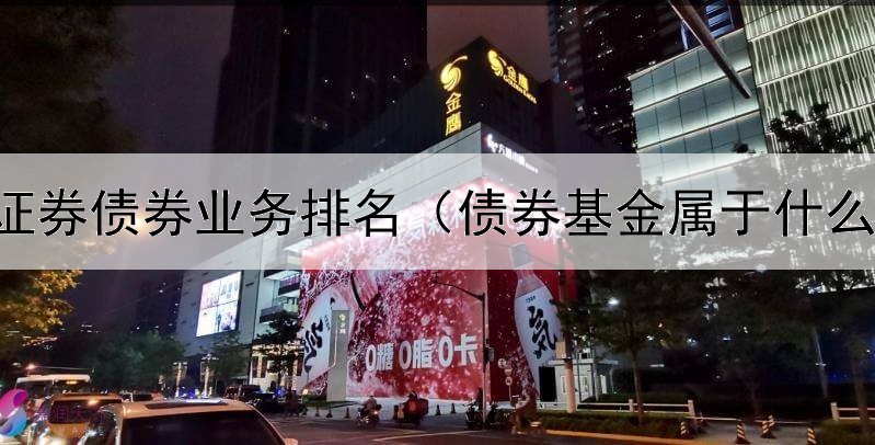  东北证券债券业务排名（债券基金属于什么股票）