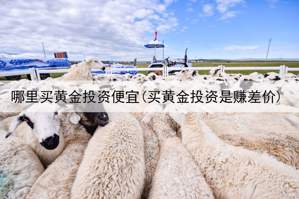  哪里买黄金投资便宜(买黄金投资是赚差价)