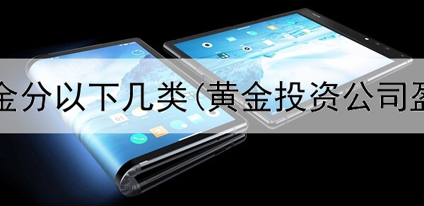  投资黄金分以下几类(黄金投资公司盈利率)