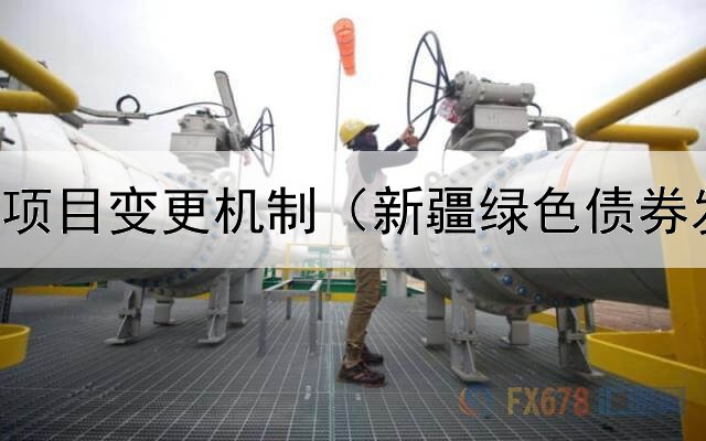  专项债券项目变更机制（新疆绿色债券发展现状）