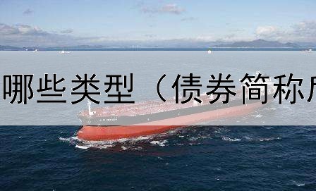  债券基金还有哪些类型（债券简称后面t是什么）