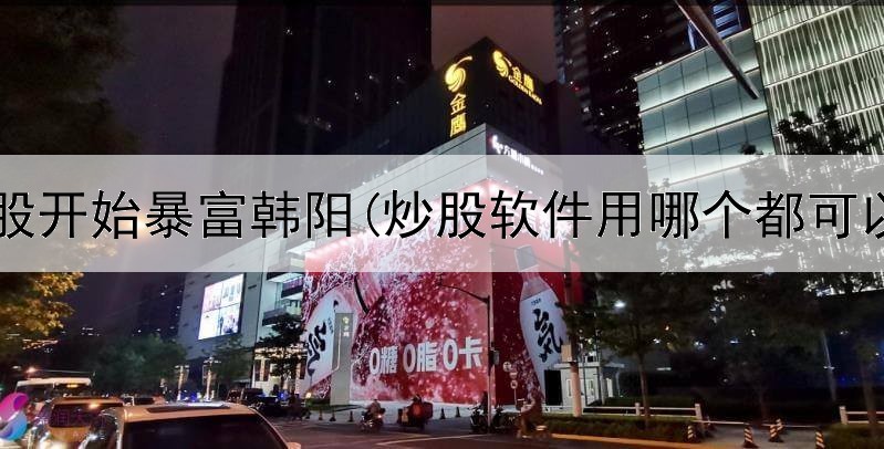  从炒股开始暴富韩阳(炒股软件用哪个都可以吗)