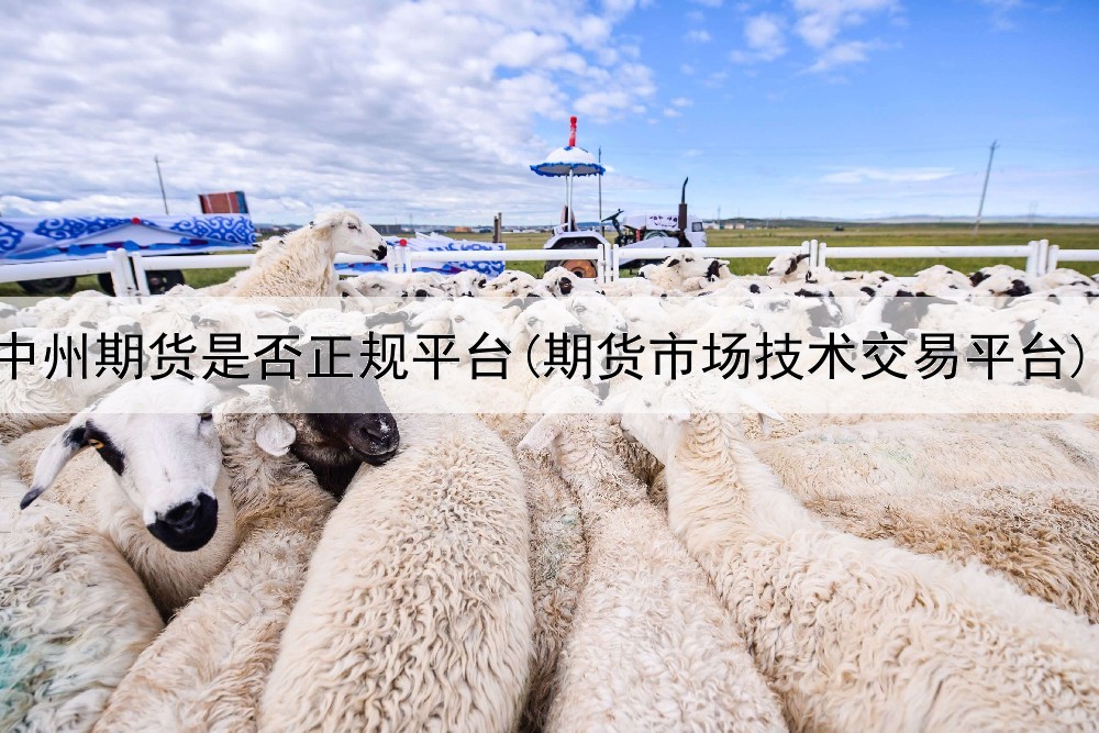  中州期货是否正规平台(期货市场技术交易平台)