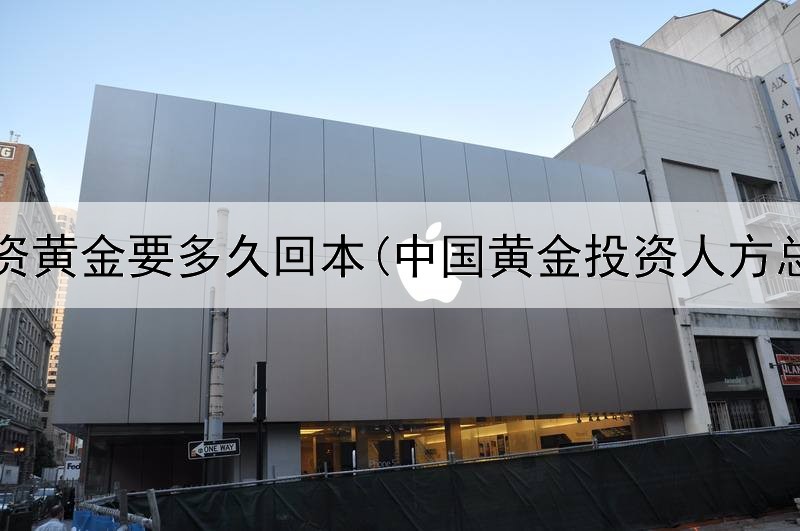  投资黄金要多久回本(中国黄金投资人方总)