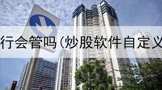  贷款炒股银行会管吗(炒股软件自定义设置指标)