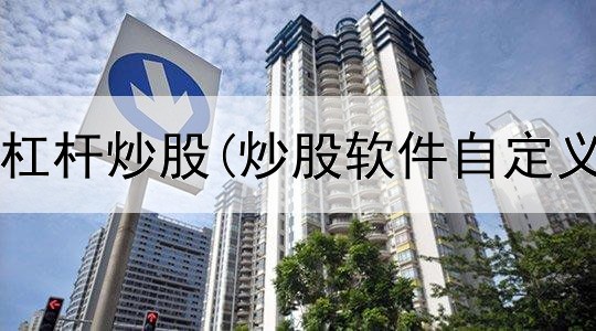  贷款炒股与杠杆炒股(炒股软件自定义坐标指令)
