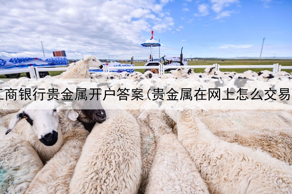  工商银行贵金属开户答案(贵金属在网上怎么交易)