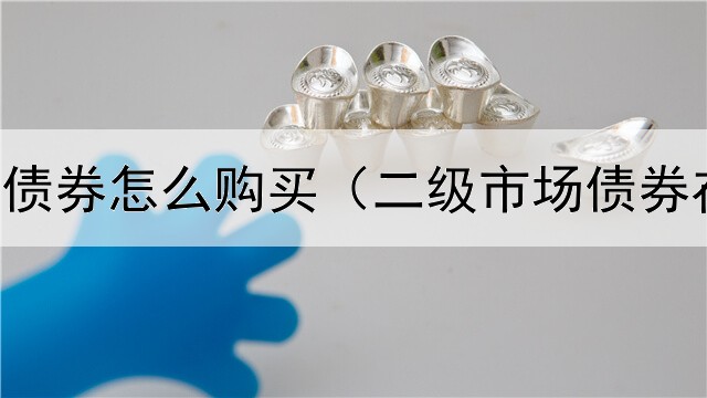  江西政府债券怎么购买（二级市场债券在哪查看）
