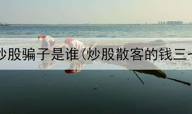  鼎鑫会炒股骗子是谁(炒股散客的钱三七分成)