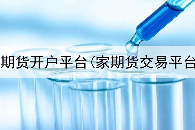  南京恒指期货开户平台(家期货交易平台有哪些)