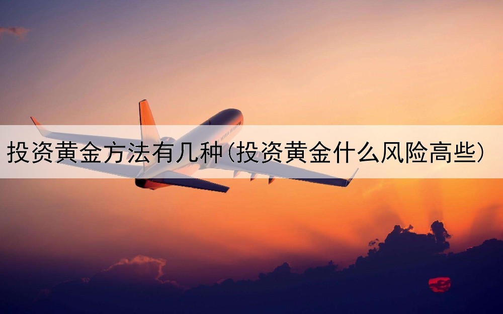  投资黄金方法有几种(投资黄金什么风险高些)