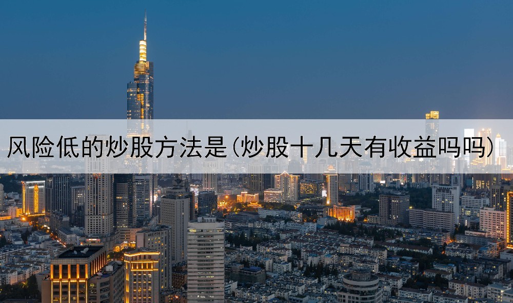  风险低的炒股方法是(炒股十几天有收益吗吗)