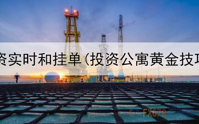  黄金投资实时和挂单(投资公寓黄金技巧图解)