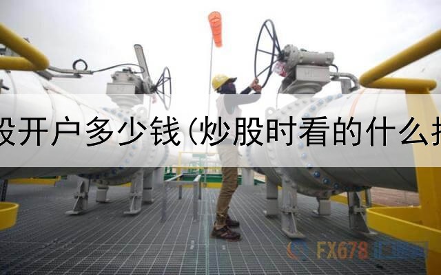  个人炒股开户多少钱(炒股时看的什么指标值)
