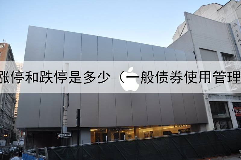  债券涨停和跌停是多少（一般债券使用管理规定）