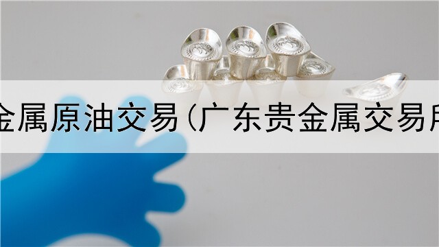  口袋贵金属原油交易(广东贵金属交易所销户)