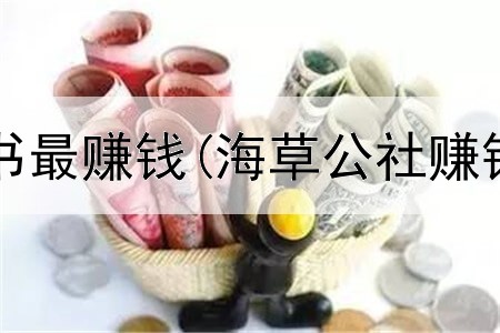  网上卖什么书最赚钱(海草公社赚钱是真的吗)