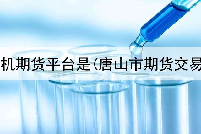  最早的手机期货平台是(唐山市期货交易平台查)